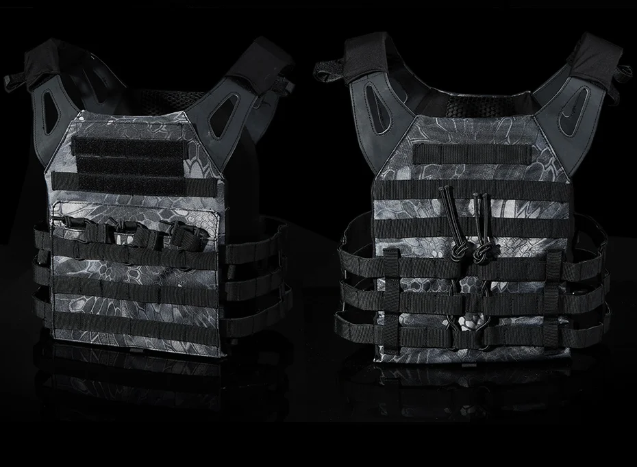 Тактические CQB открытый жилет Для мужчин Cordura защиты спортивные жилеты Антисейсмические камуфляж армии поклонников оборудовать Для мужчин t