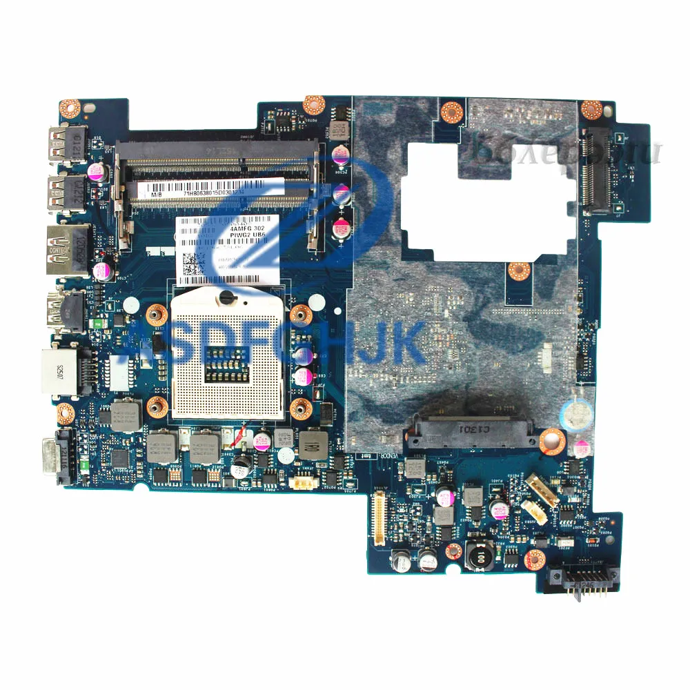 Материнская плата для ноутбука Lenovo G570 PIWG2 LA-675AP HM65 S989 DDR3 100% ТЕСТ ОК - купить по