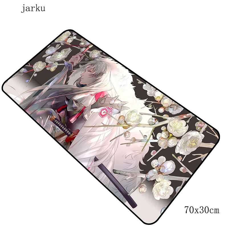 Size700x300x2mm Inuyasha коврик для мыши 700x300x2 мм, игровой коврик для мыши, аниме, HD узор, офисный коврик для ноутбука, Настольный коврик, восхитительный коврик для мыши, игры, pc gamer, коврики - Цвет: Size700x300x2mm