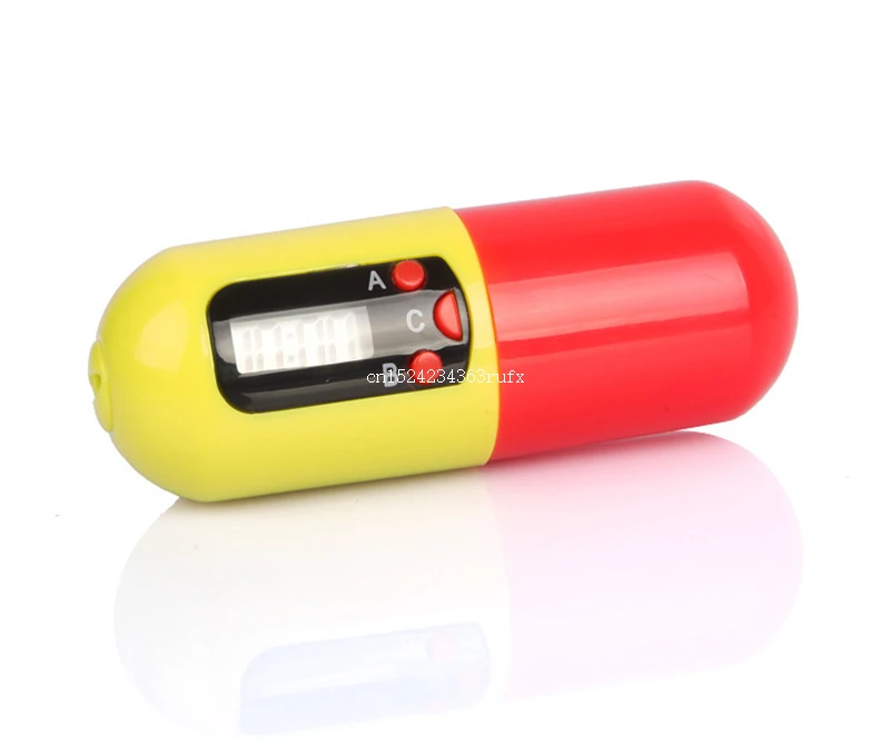 Многофункциональный контейнер для таблеток с таймером и 50 шт.