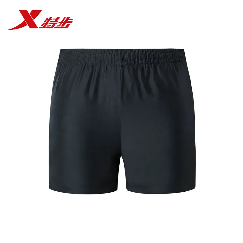 Xtep мужские шорты Весенние новые спортивные черные дышащие свободные
