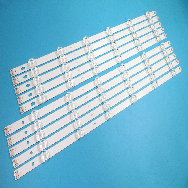 

14 PCS LED Backlight Strip For LG 55LN5400 55LA6200 55LN6200 55LA6130 55LN5700 innotek POLA2.0 55 Pola 2.0 R L 55LA6205 55LA6210