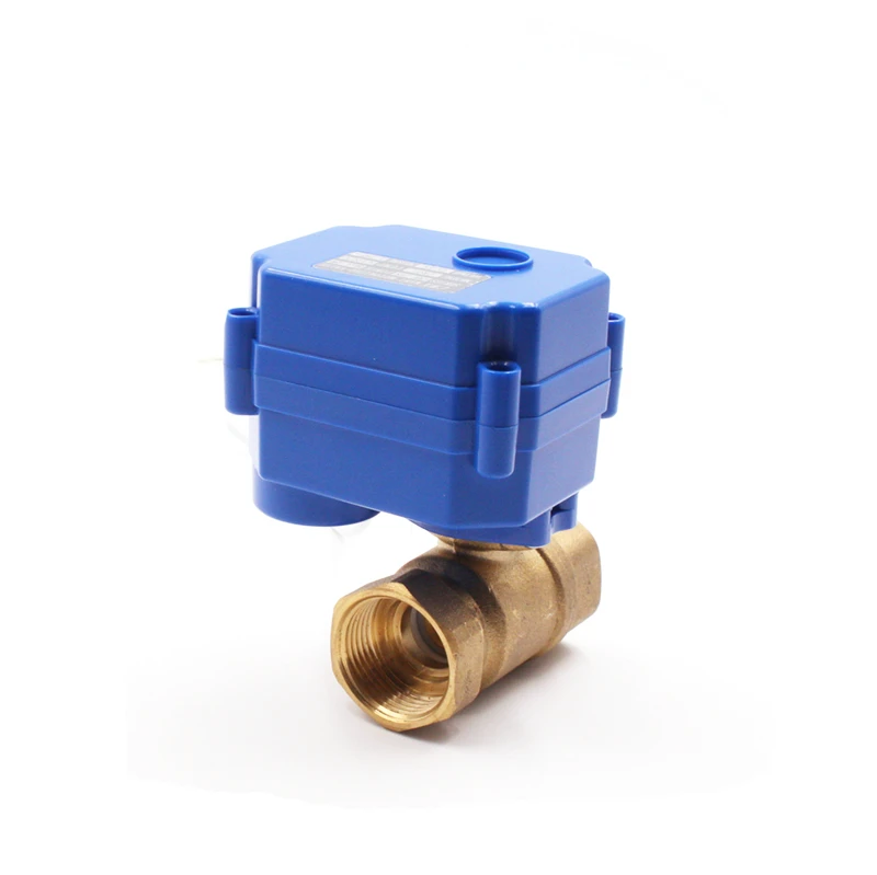 Двухсторонний латунный шаровой кран 1/2 cwx15n ac220v cr03 dn15 Bsp/npt для промышленного
