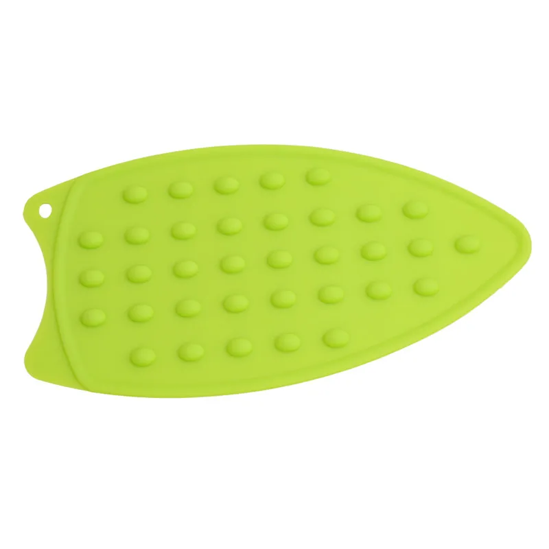Creative Silicone Iron Hot Protection Rest Pad Mat Safe Surface Stand Ironing Insulation Boards | Дом и сад