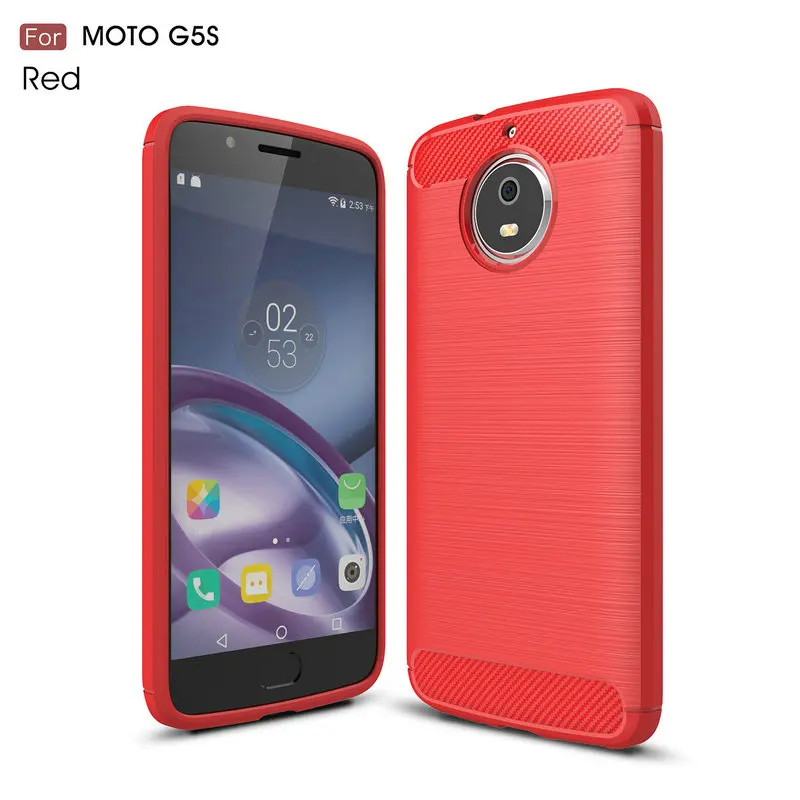 Противоударный кожаный чехол для Motorola Moto G5S XT1793 XT1794 Plus задняя крышка телефона