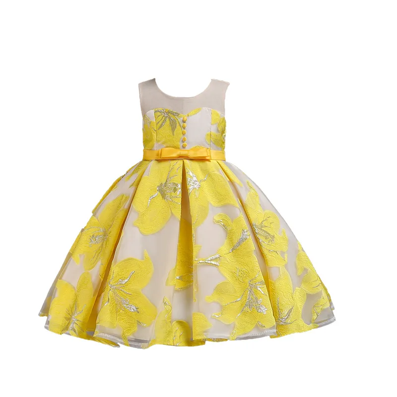 2019 платье для девочки без рукавов/свадебное девочек/платье подружки невесты на