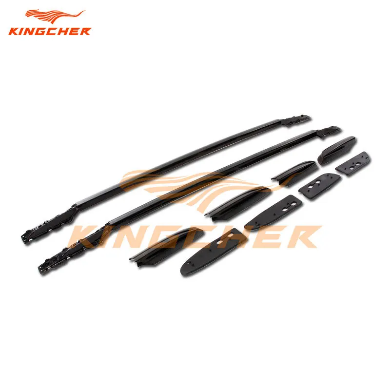 Высококачественный OEM алюминиевый черный багаж багажная рейка на крышу