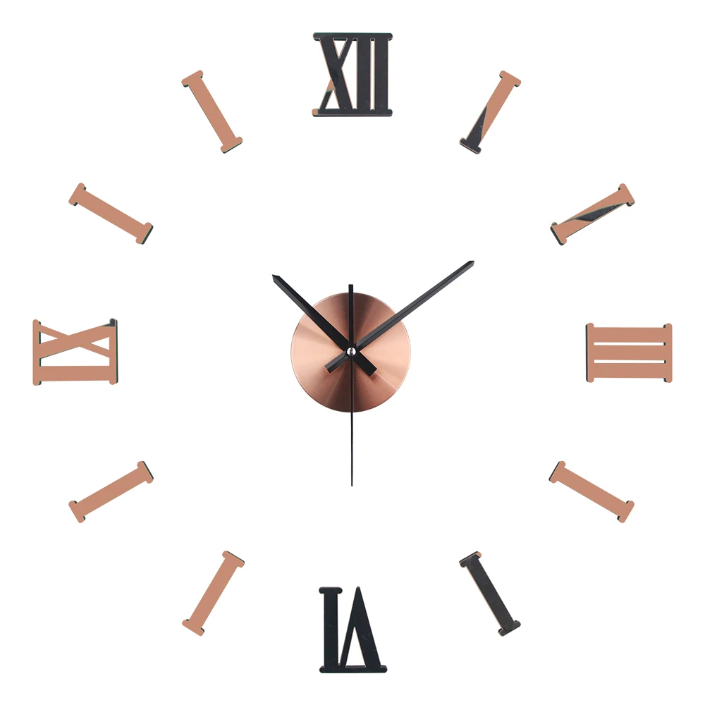 Modern Style DIY Acrylic Wall Clocks 3D Stickers 2019 New Arrivals Quartz Clock Needles Home Decor Relogio De Parede | Дом и сад