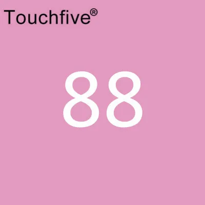 88 TOUCHFIVE опционально цвет соответствия искусство маркеры Кисть ручка эскиз на спиртовой основе маркеры двойная головка манга ручки для рисования товары для рукоделия - Цвет: 88