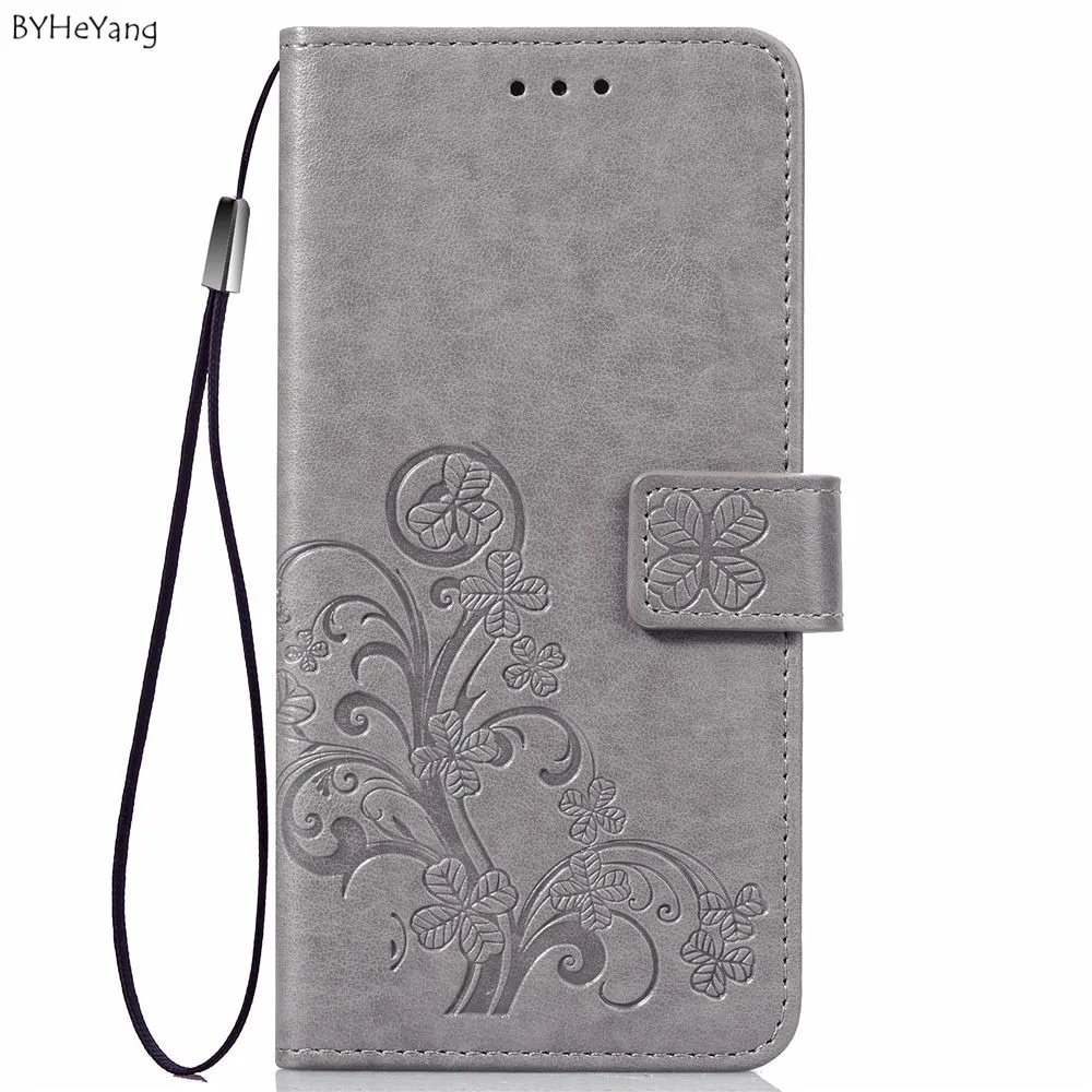 Чехол BYHeYang для Cubot R9 5 0 дюйма роскошный кожаный чехол книжка R 9 защитный