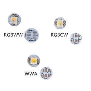 100 шт. DC5V SK6812 WS2812B 5050 SMD Белая печатная плата с адресуемым цифровым радиатором до RGB RGBWW RGBCW WWA полноцветный светодиодный чип пикселей