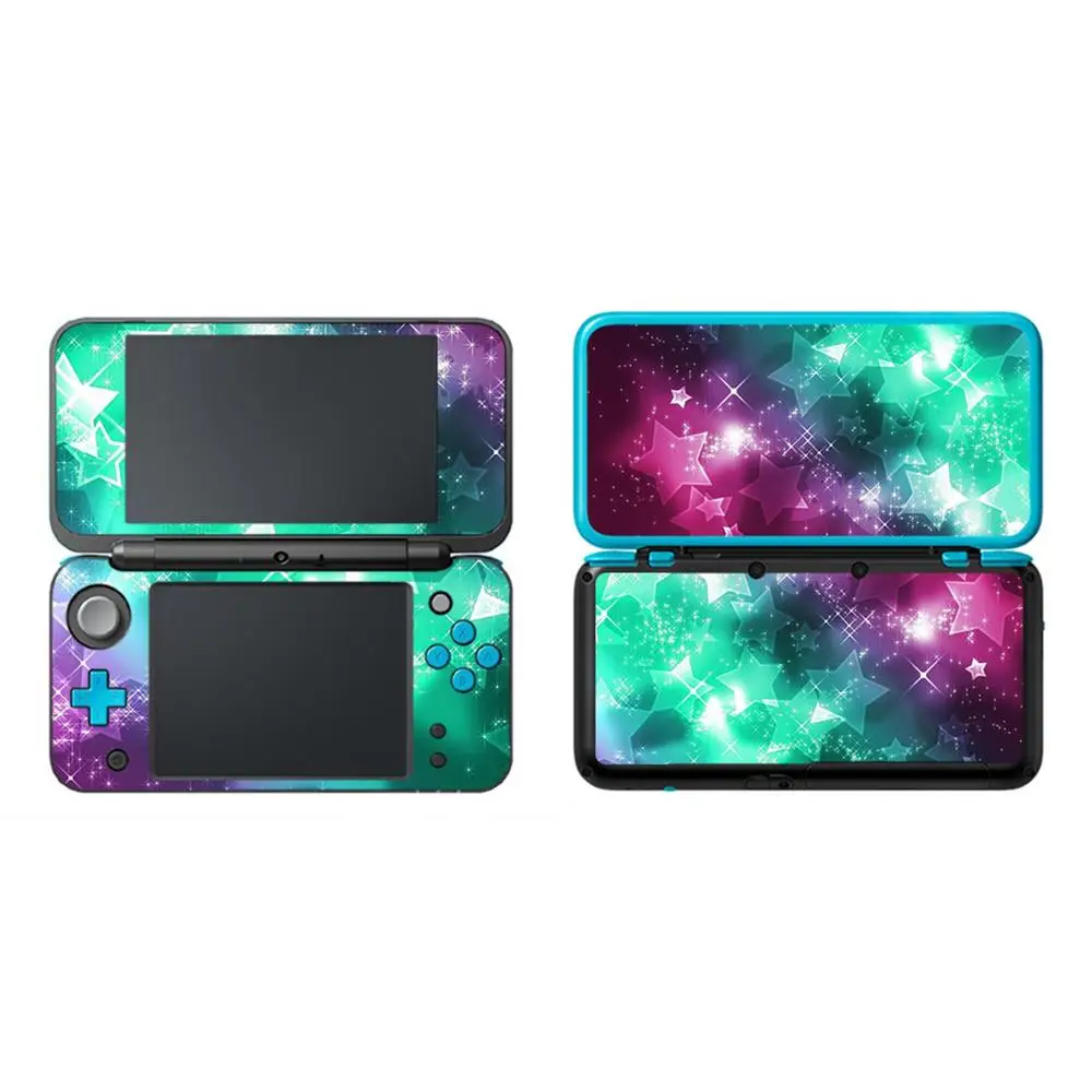Игровые аксессуары с 2DSLL0012 виниловой обложкой наклейки кожи наклейка для nintendo New 2DS XL/LL - Цвет: Красный