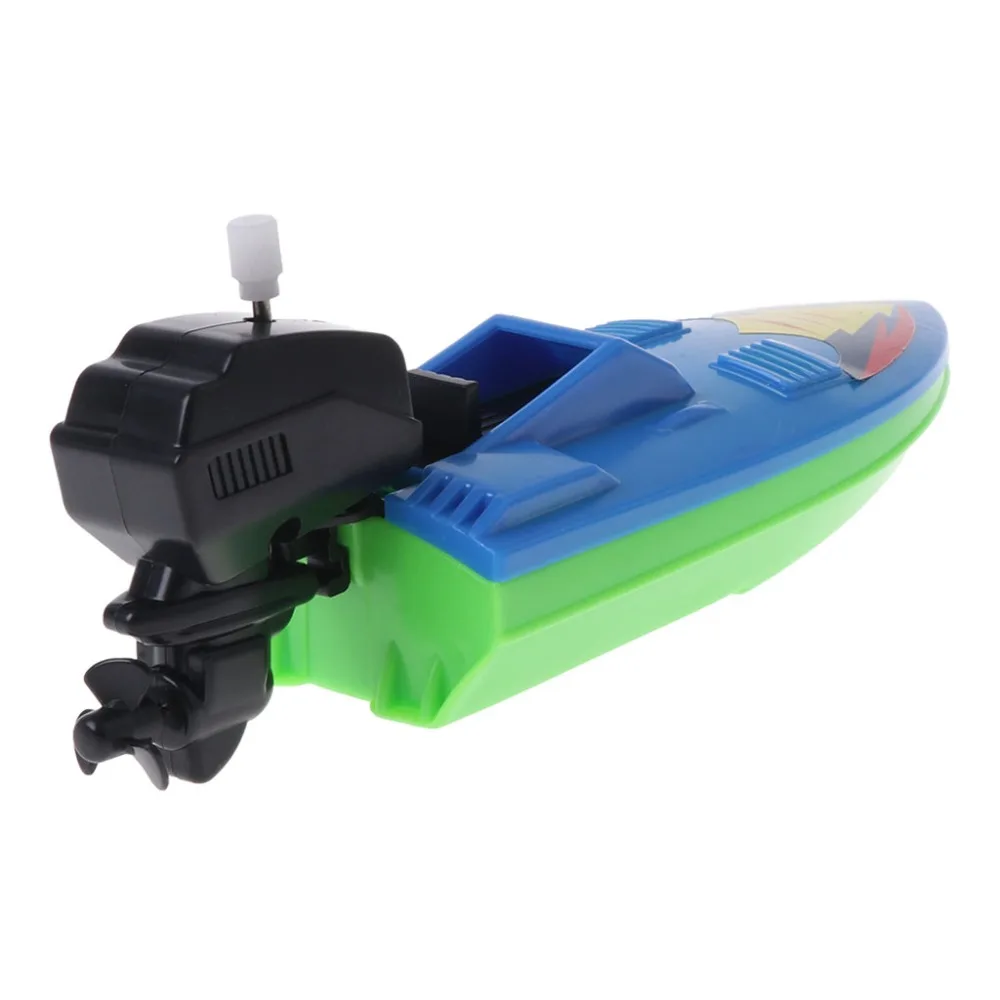 Детская игрушка заводная лодка корабль игрушки для ванной игры в водную ванную