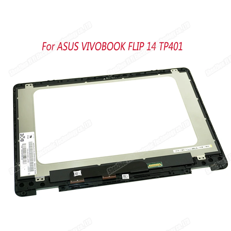Оригинальные 14 ''для ASUS VIVOBOOK FLIP TP401 TP401N ЖК дисплей сенсорный экран с дисплеем в