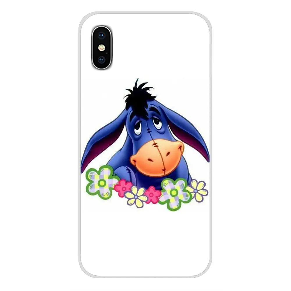 Для Nokia 2 3 5 6 8 9 230 3310 1 7 Plus для LG Q6 X Power cartoon donkey art Eeyore аксессуары чехол