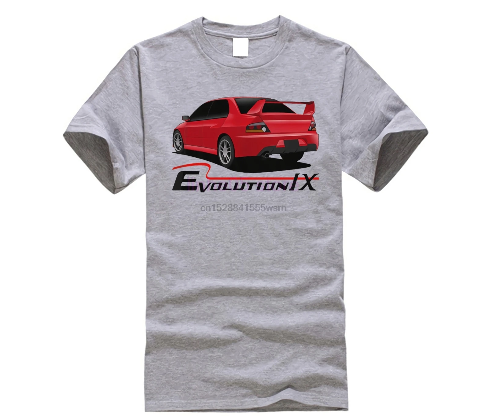 2019 летняя крутая футболка Lancer Ralliart Evolution IX белая или серая Jdm Evo 9 Rally забавная