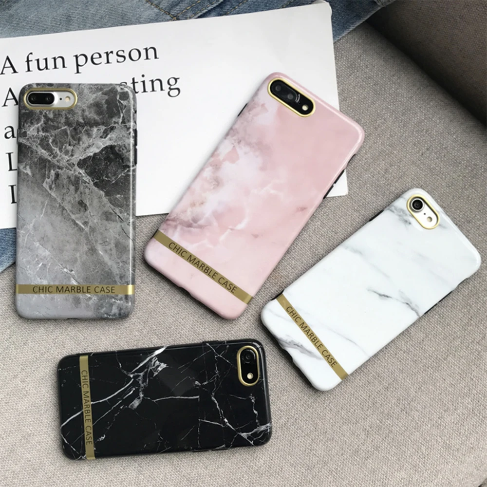 2018 мрамор чехол для iPhone 7 8 плюс X 6 s Чехол Силиконовый ТПУ матовый Роскошный Fundas