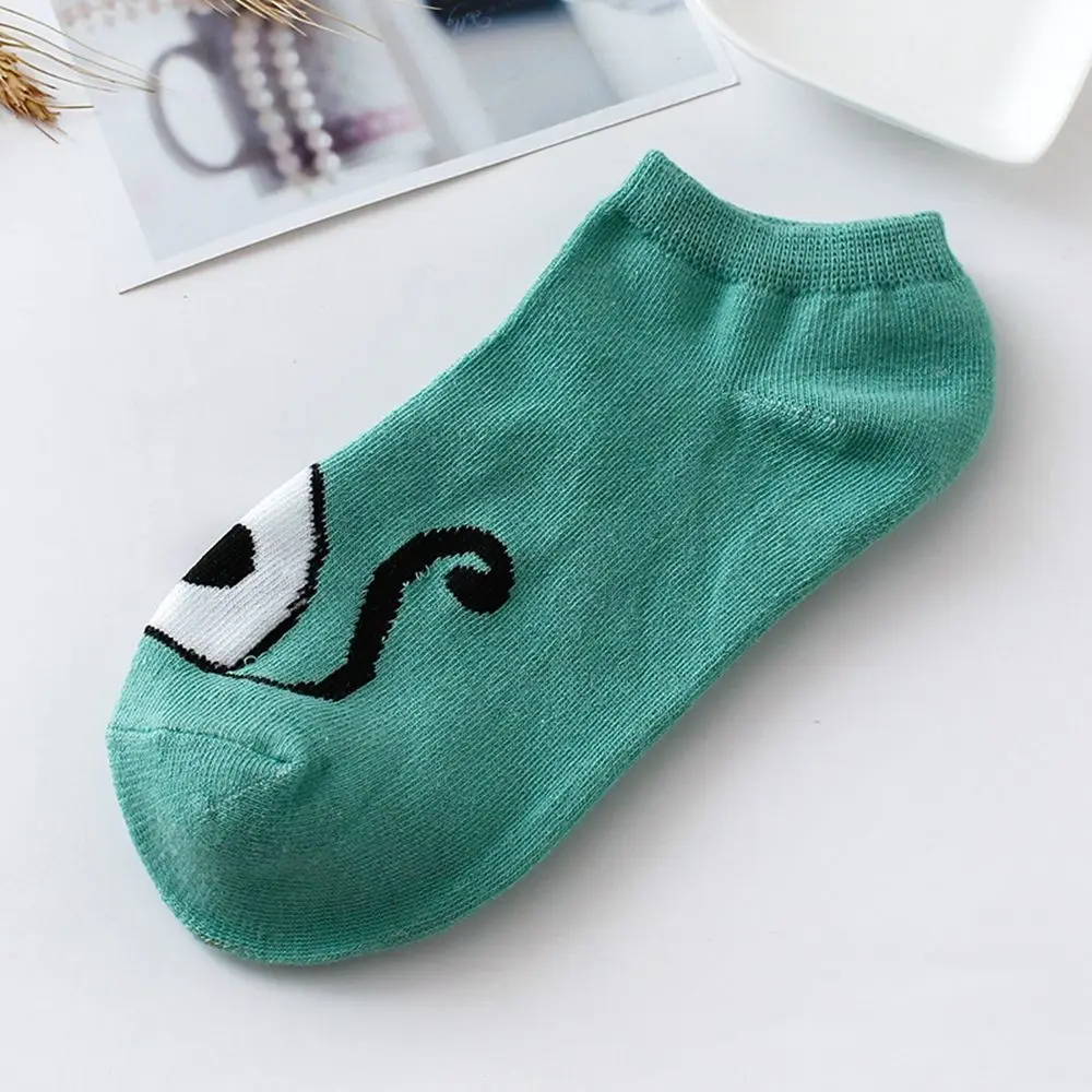 1 пара милых носков с животными в стиле Харадзюку женские летние нескользящие