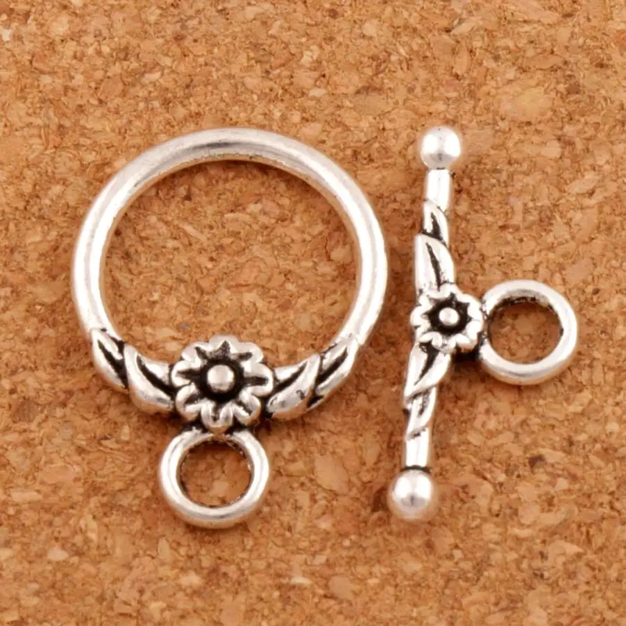 Застежка переключатель для браслета из цинкового сплава 10 шт.|toggle clasp|diy findingsjewelry