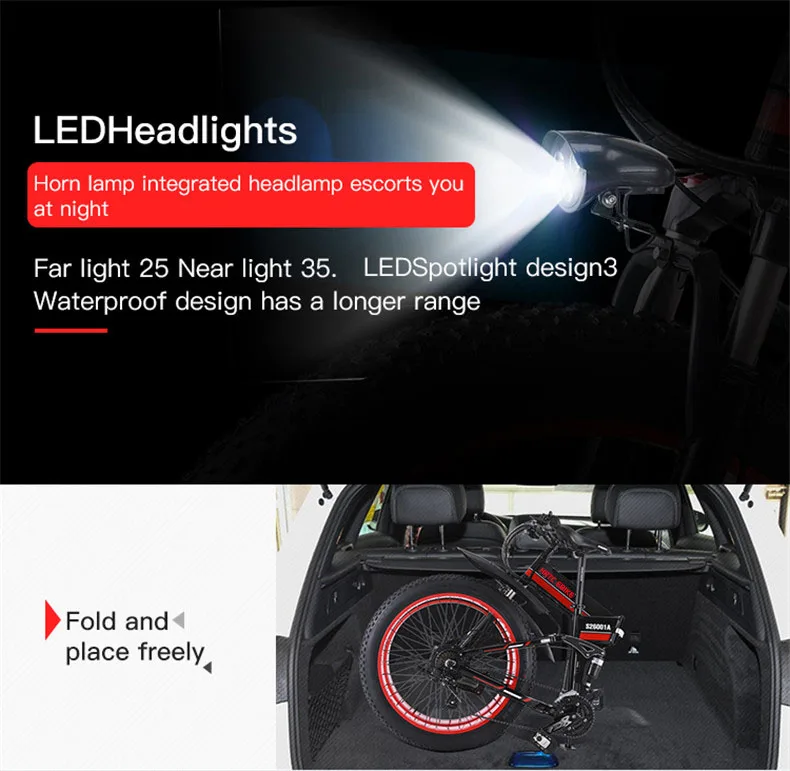 26 дюймов Электрический горный велосипед 750 Вт fat ebike 4,0 снег широкие шины складной электрический велосипед 48 В литиевая батарея скрытая в рамке EMTB