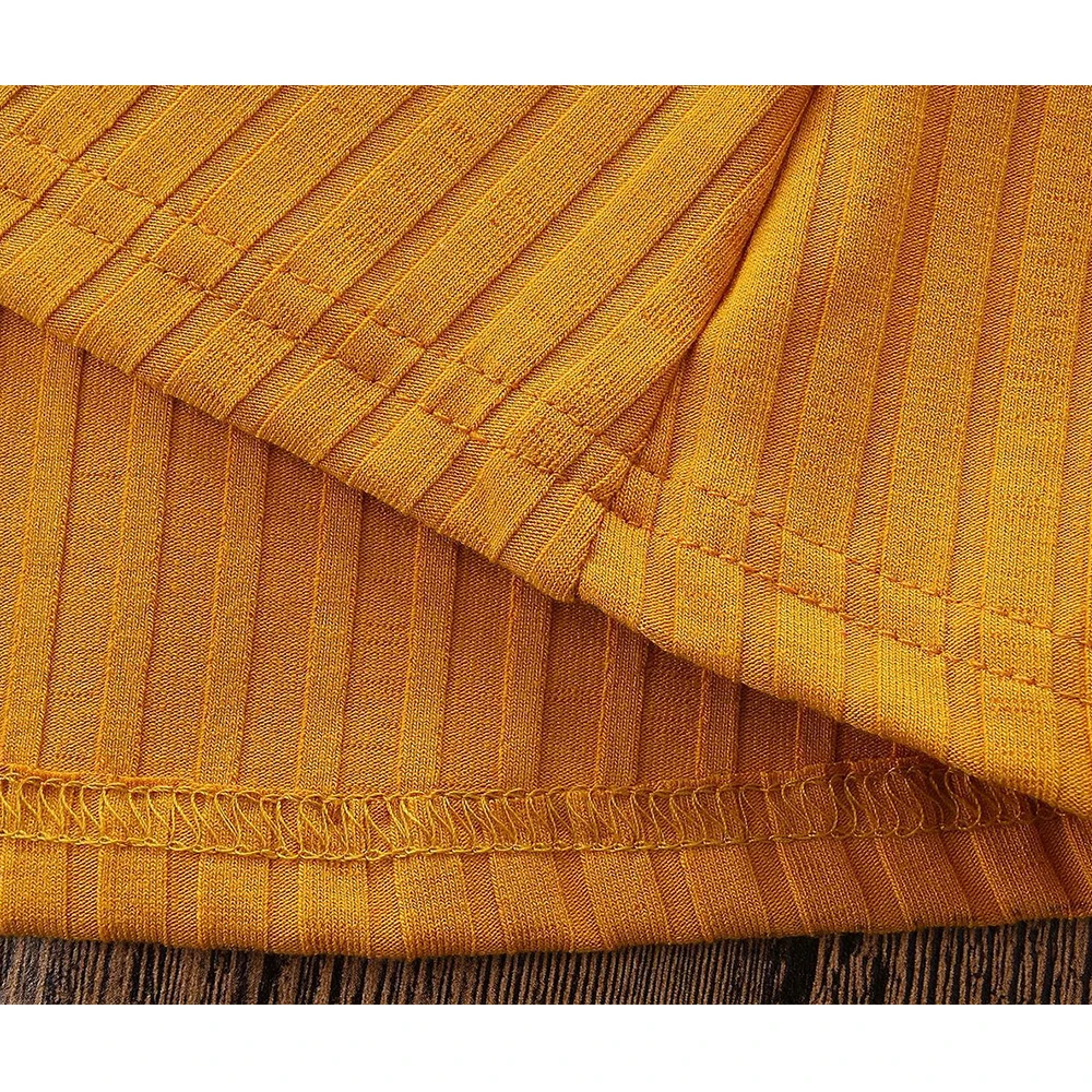 chifuna 2019 New Arrival Girls Long Dress Cold Shoulder Yellow Toddler Children Clothing Holiday Style Kids For Girl | Детская одежда и