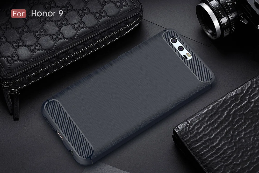 Чехол для huawei Honor 9, 8, силиконовый чехол для huawei Honor 9, 8, чехол из мягкого углеродного волокна, матовый чехол для мобильного телефона, чехол, Etui аксессуар
