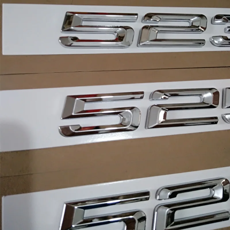 Наклейка на заднюю панель автомобиля ABS M Power performance для BMW E60 F10 5 series 520i 525i 530i 535i 550i