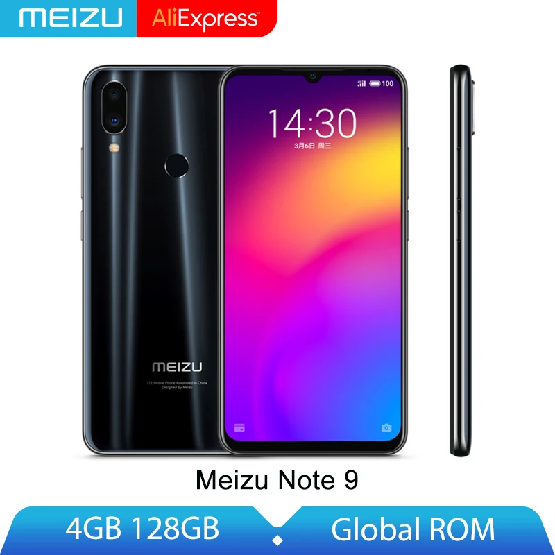 Смартфон с глобальной прошивкой Meizu Note 9 Note9 4 Гб 128 ГБ Восьмиядерный процессор