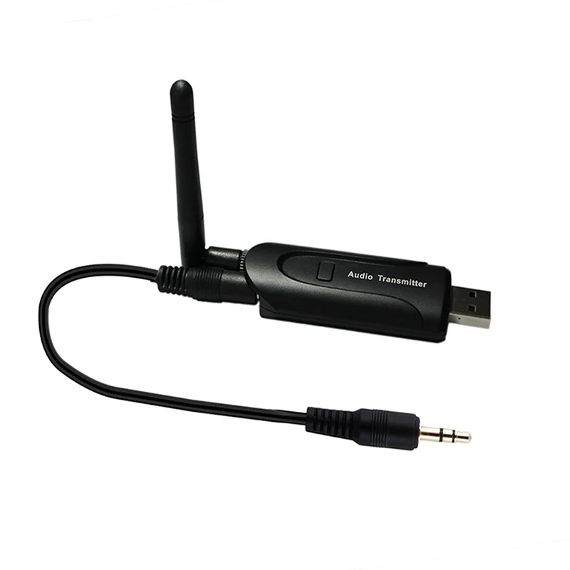 Домашний Беспроводной Bluetooth аудио передатчик ТВ трансмиссор внешняя антенна