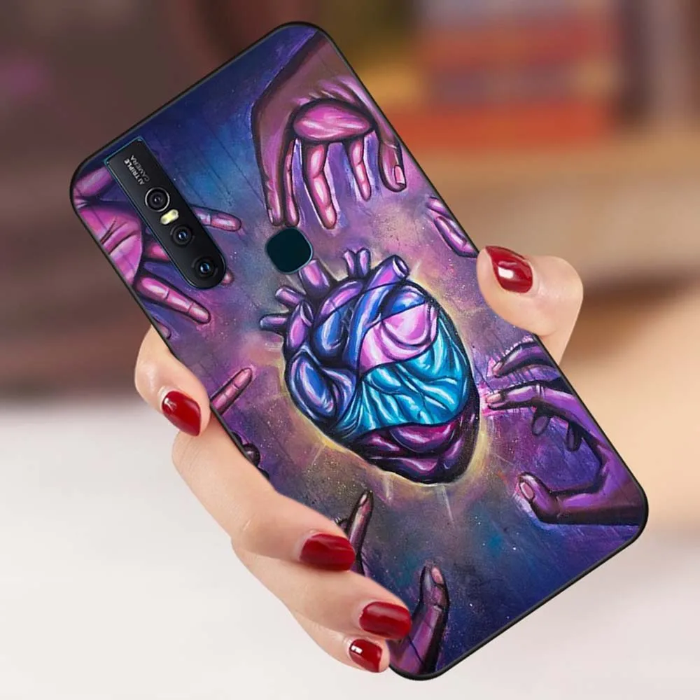 WEBBEDEPP черные женские чехлы из ТПУ для девушек афро-девушек vivo Y17 Y53 Y55s Y67 Y75 Y81s Y85 Y89 Y91