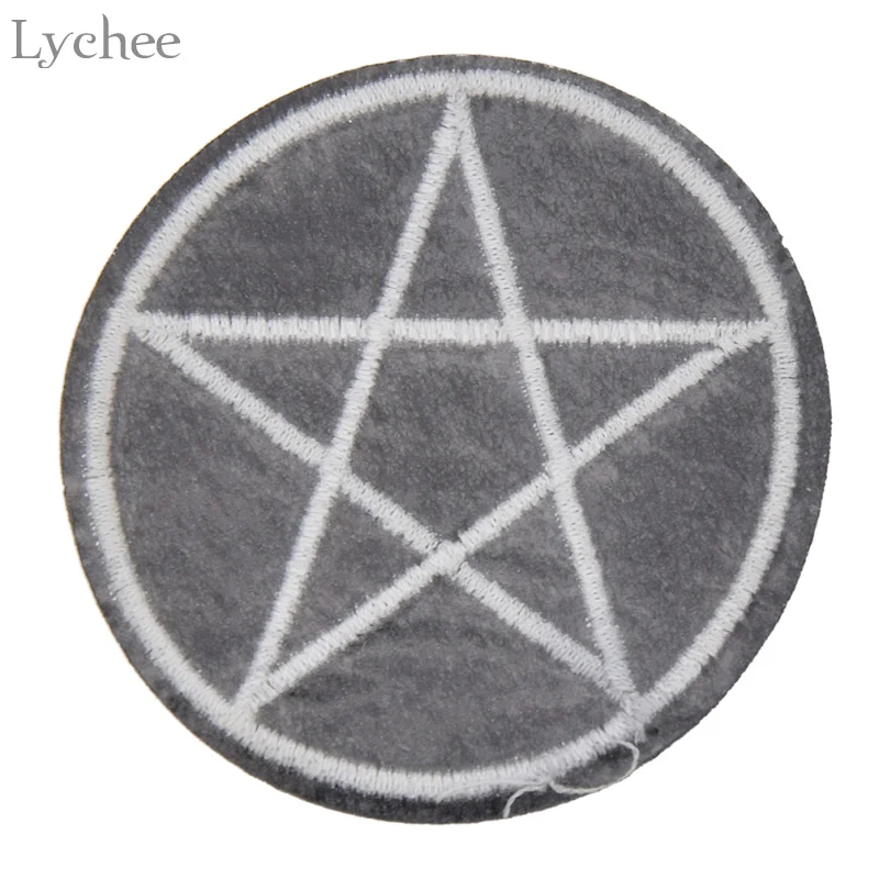 Lychee Life 5 шт. Готическая пентаграмма нашивки сделай сам аппликация для одежды