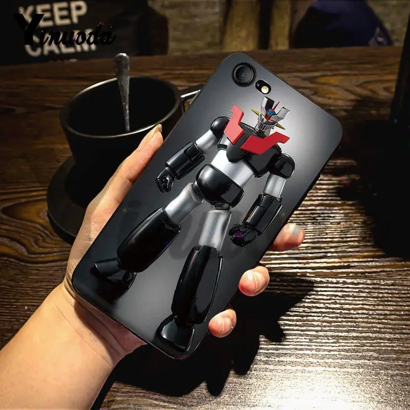 Yinuoda для iphone 7 6 X Чехол Mazinger Z новые стильные аксессуары телефона чехол iPhone 6s 7plus 8