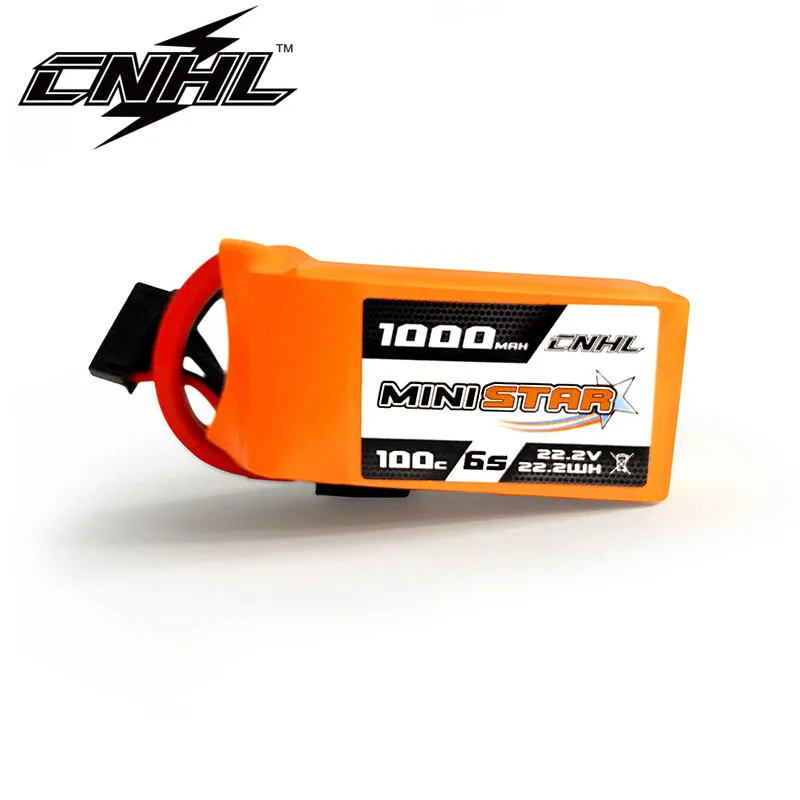 2 шт CNHL MiniStar 1000 MAH 22,2 V 6 S 100C Lipo батарея