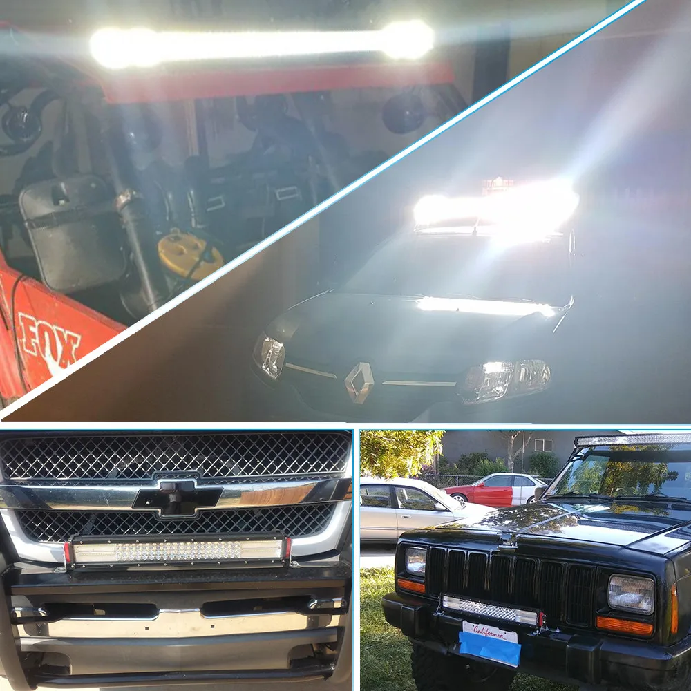 CO LIGHT 8дюймов D 52 дюймов светодио дный Offroad светодиодный свет бар 924 Вт Combo Авто