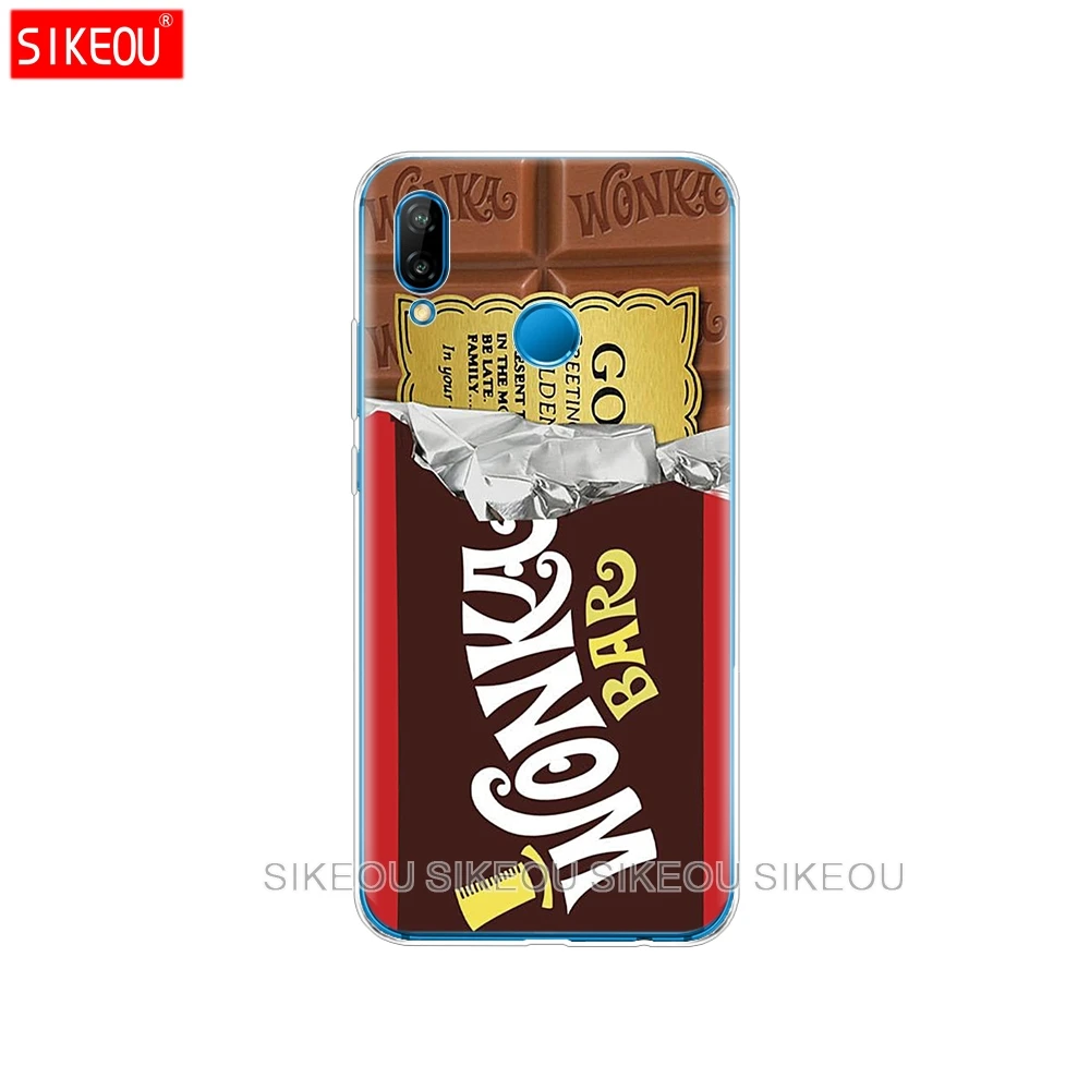 silicone case for huawei Nova 3 soft tpu phone 3i back cover 360 full protective printing clear coque |