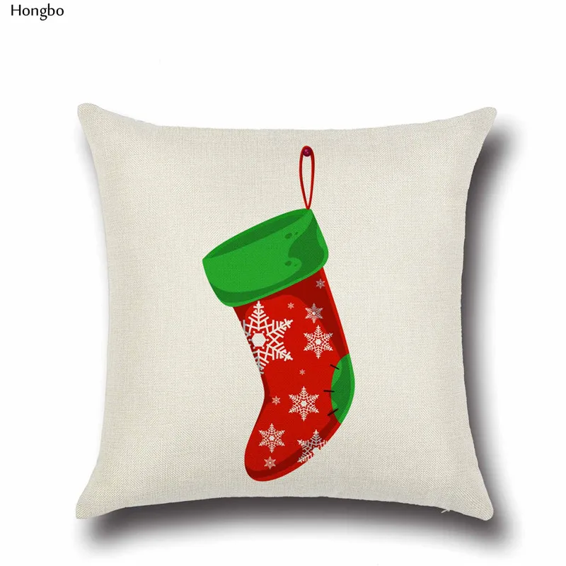 Хунбо Веселые новогодние украшения для дома диван мультфильм чулок белье Тканые