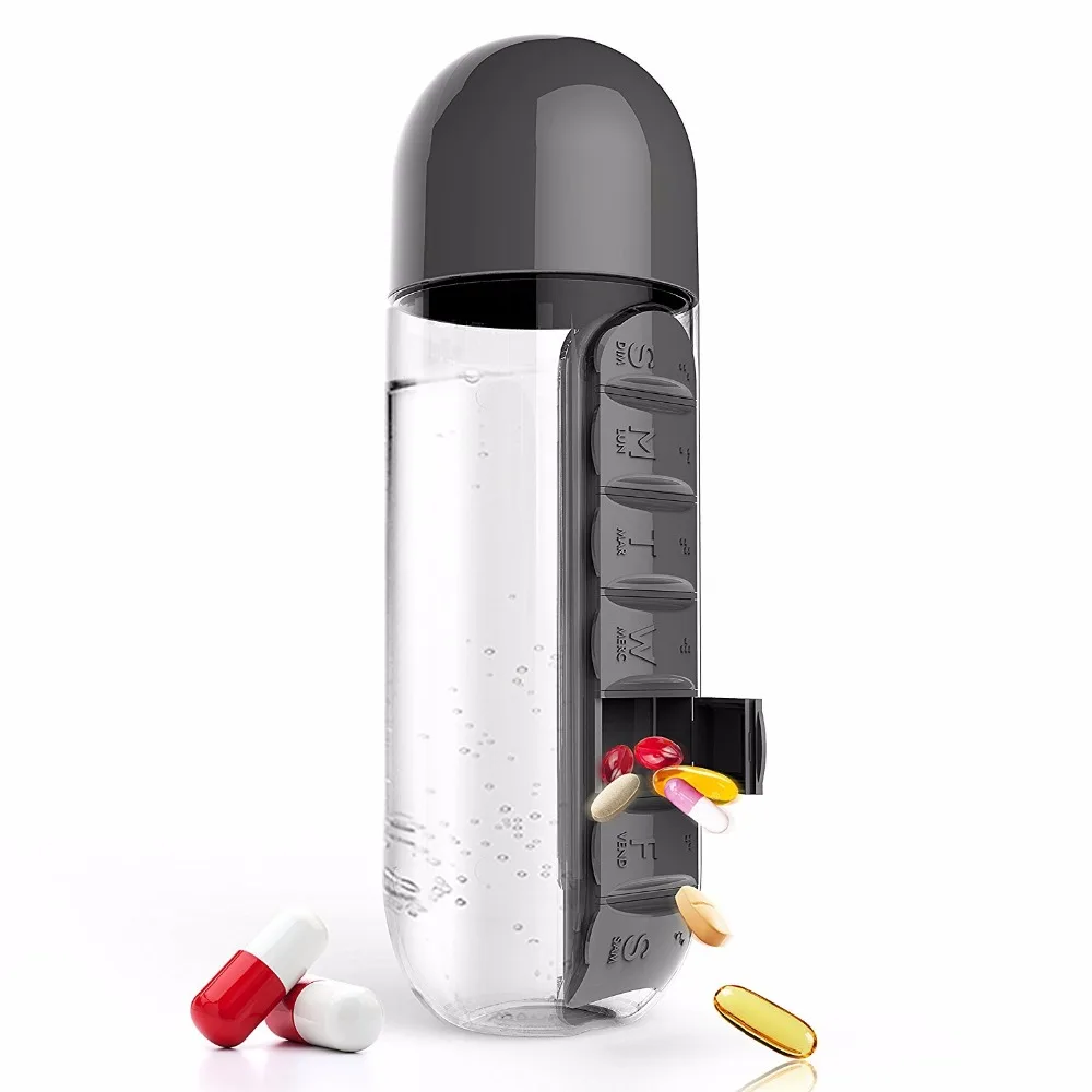 Новый пластиковый 600 мл My Bottle для бутылки с водой спортивный шейкер ежедневной