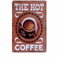 tin signs coffee is always a good idea metal painting vintage poster retro plaque home decor decorative coffee plates