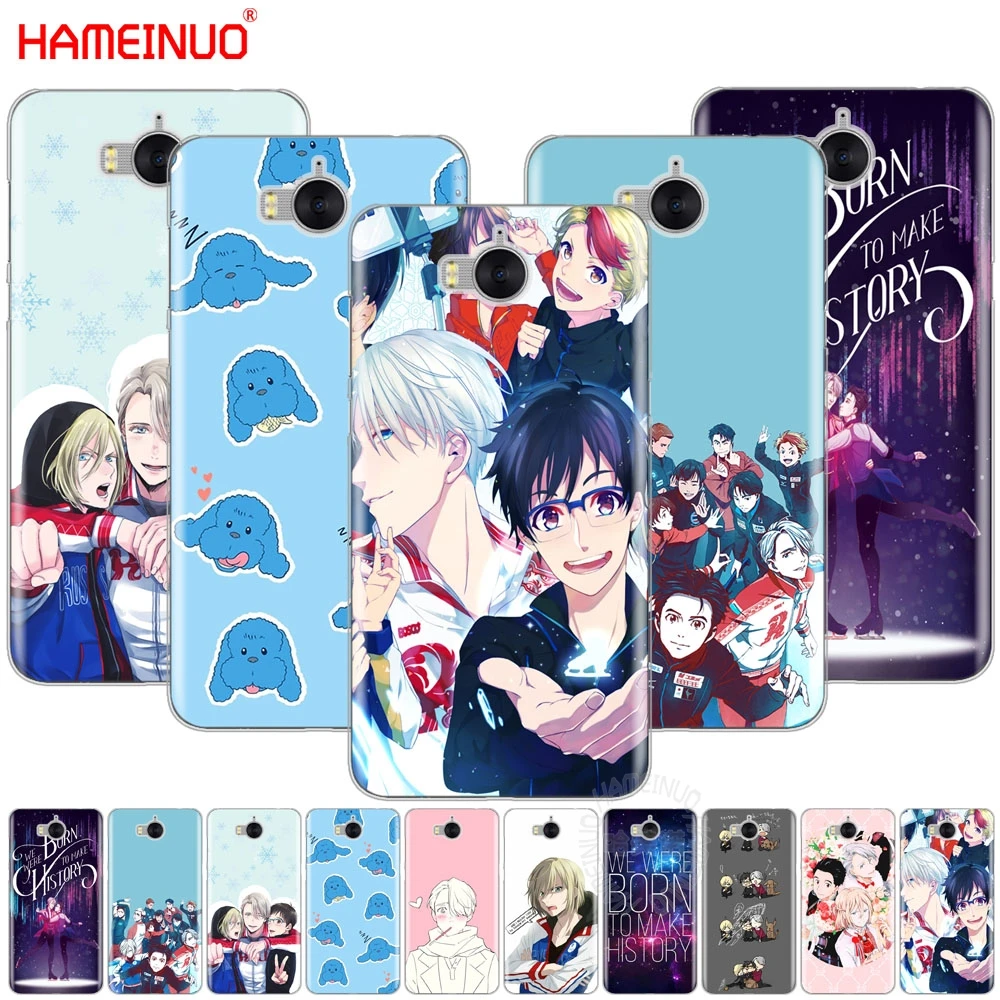 HAMEINUO yuri on ледяная история чехол для сотового телефона huawei honor 3C 4X 4C 5C 5X 6 7 Y3 Y6 Y5 2 II Y560