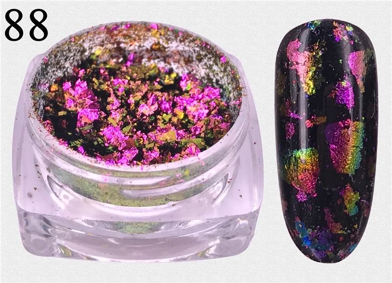 4 коробки/партия блестки хамелеоны для ногтей|nail glitter|glitter paillettesequins nails |