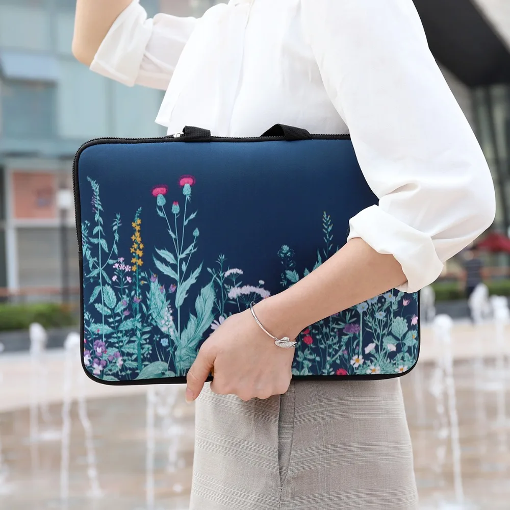 1"-13,3" Сумка для ноутбука Macbook Air Pro 13 13,3 дюймов hp Xiaomi huawei сумка на молнии унисекс/Женская/мужская сумка