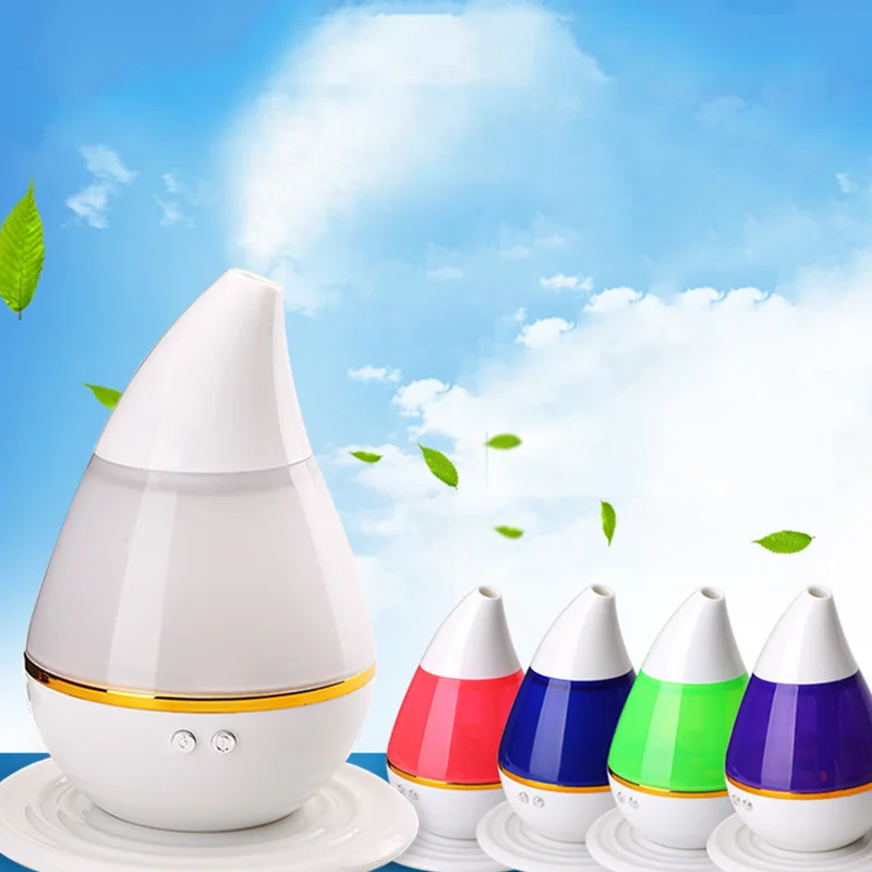 250ML USB Ultrasound Air Humidifier Purifier LED Night Light Aroma Atomizer Moisturizing Skin Care Mist Maker |
