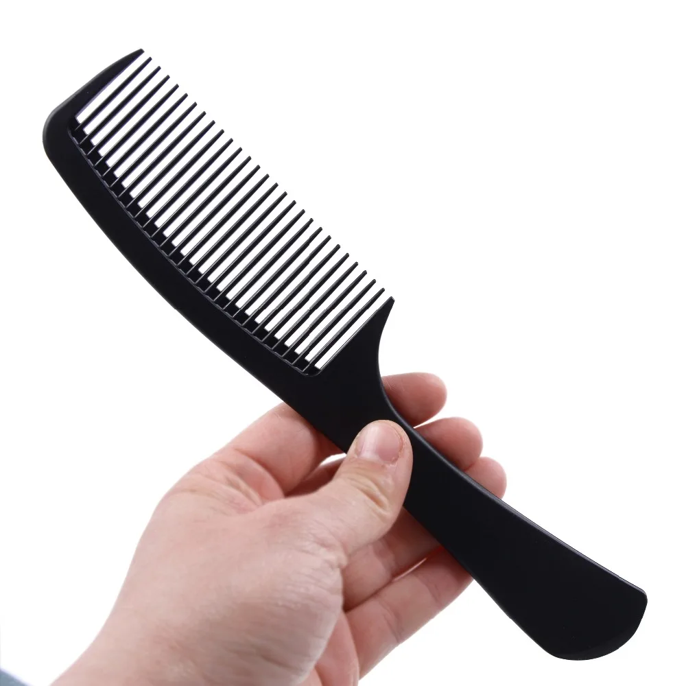 Гребень парикмахерский из АБС пластика с широкими зубьями 1 шт.|Круглые щетки| |