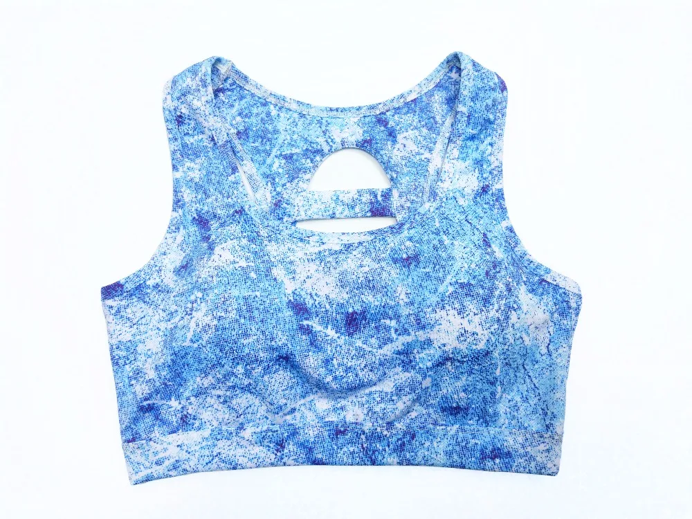 PHIKESEYA Фитнес Спортивный Бюстгальтер Для Йоги Женский тренажерный зал тренировки