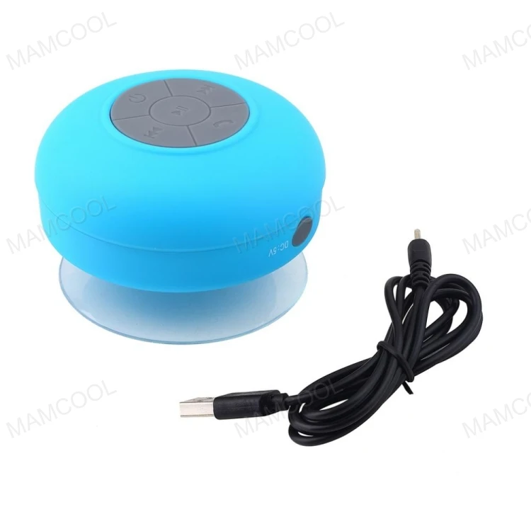 Портативный Беспроводной bluetooth Душ Водонепроницаемый Динамик присоски в