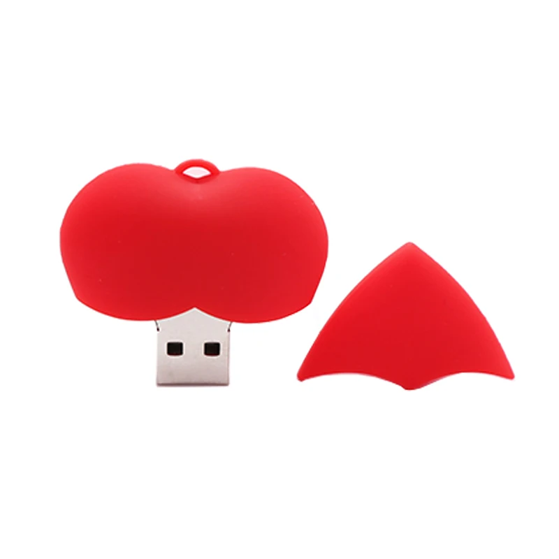USB Стик с мультипликационным принтом любящее сердце карту флэш памяти