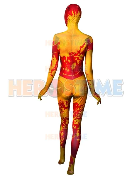 Костюм Суперзлодея Zentai для косплея костюм супергероя с 3D принтом Крик Донна