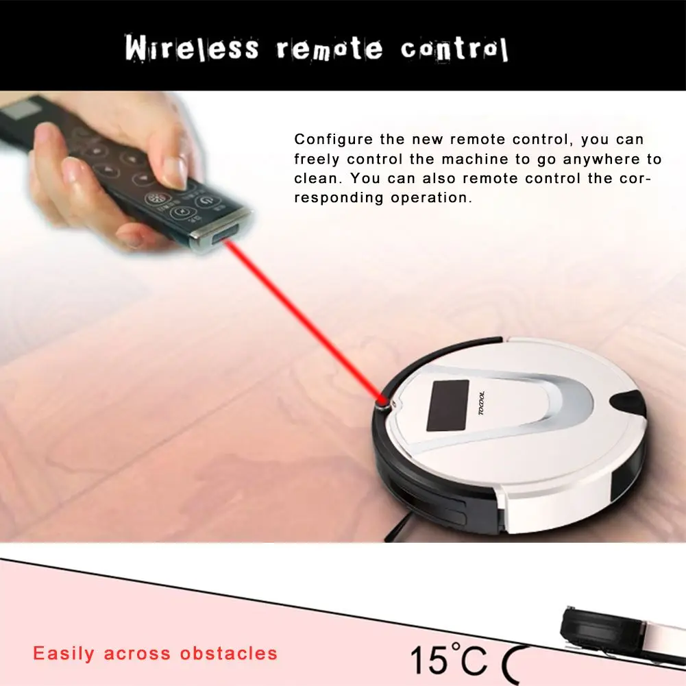 Professional Wireless Remote Control Smart Robot Vacuum Cleaner Automatic Multi-Function Sweeping Mopping Machine Self-Charge | Бытовая