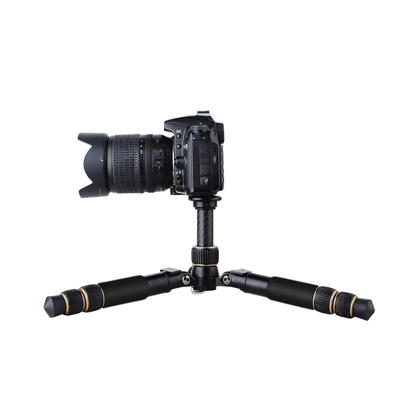 Штатив QZSD Q166C для мини-камеры профессиональный портативный дорожный монопод из