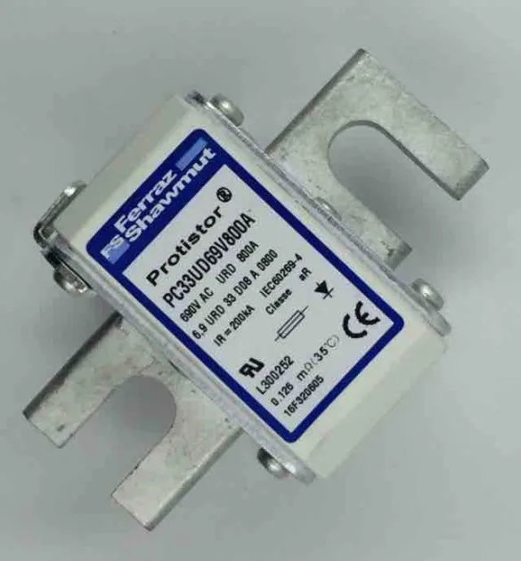 Fuses: PC33UD69V1100A 6 9 URD 33 D08A 1100 P300255 / PC33UD69V1250A Q300256 aR |